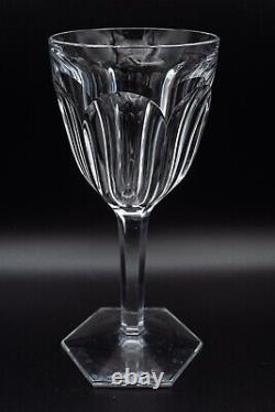 Baccarat Crystal France Compiegne Claret Wine Glasses Set of 4- 6 1/2 FREE SHIP