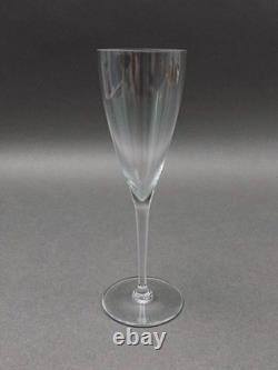 Baccarat Crystal France Dom Perignon 8 1/8 Claret Wine Glasses Set Of 7