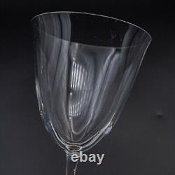 Baccarat Crystal France Filao Red Wine Glasses 8 5/8 Pair FREE USA SHIPPING