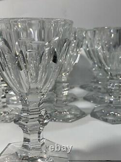 Baccarat Crystal HARCOURT Cups 4.9 Baccarat / France Set of Ten (10)