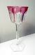 Baccarat Crystal HARCOURT Rhine Wine Glass(s), ROSE Color, Mint
