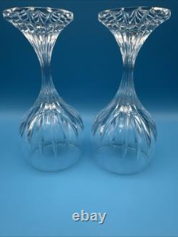 Baccarat Crystal MASSENA Claret Wine Glass or Goblet, 6 3/8 Tall Pair Of(2)