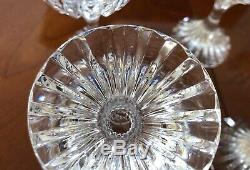 Baccarat Crystal Massena Claret Wine Glasses set of 6 mint