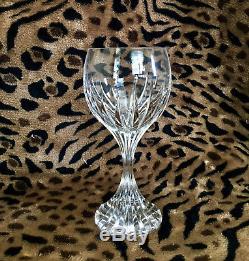 Baccarat Crystal Massena Red Wine Goblets -71/4 tall