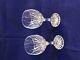 Baccarat Crystal, Massena Water/American White Wine Goblets (pair)