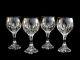 Baccarat Crystal Massena Wine Glasses Goblets Mint