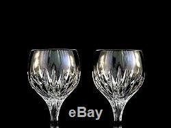 Baccarat Crystal Massena Wine Glasses Goblets Mint