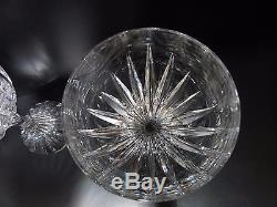 Baccarat Crystal Massena Wine/water Goblet 7 Set Of 8