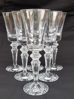 Baccarat Crystal Mille Nuits Tall American Red Wine Glass #2, Set of 6, 9 1/4 H