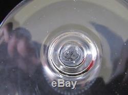 Baccarat Crystal Nancy Set Of 3 Wine Glasses 6 3/4 MIB