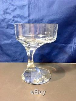 Baccarat Crystal Narcisse Set Water + Wine + Coupe Champagne + Vermouth Glass