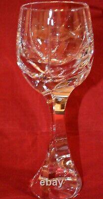 Baccarat Crystal Neptune Wine Glass One Owner