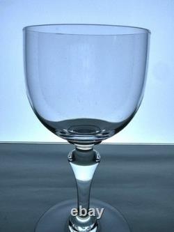 Baccarat Crystal Normandie Claret Wine Glasses 5 5/8, Set of 3