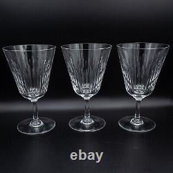 Baccarat Crystal Orleans Water Goblet Large Wine Glasses 6 Set of 3 FREE SHIP