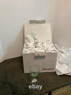 Baccarat Crystal Wine Glasses Set Of6-height 5-1/2 Inches