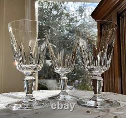 Baccarat France Biarritz Crystal Wine Glasses (3) c. 1951-1973