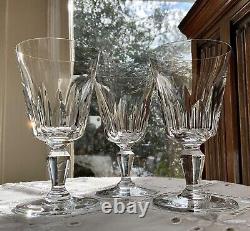 Baccarat France Biarritz Crystal Wine Glasses (3) c. 1951-1973