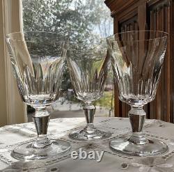 Baccarat France Biarritz Crystal Wine Glasses (3) c. 1951-1973