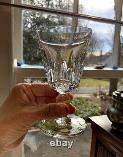Baccarat France Biarritz Crystal Wine Glasses (3) c. 1951-1973