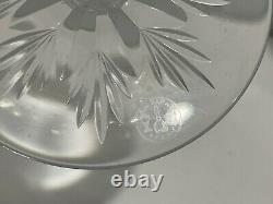 Baccarat France Crystal Lagny Pattern Set of 4 Large Wine Glasses / Goblets