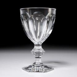 Baccarat France Cut Crystal Harcourt 1841 6 Water Goblet Wine Glasses 6.5 A