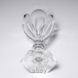 Baccarat France Cut Crystal Harcourt 1841 6 Water Goblet Wine Glasses 6.5 A