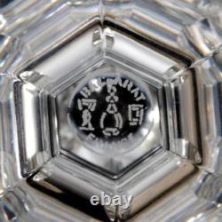 Baccarat France Cut Crystal Harcourt 1841 6 Water Goblet Wine Glasses 6.5 A
