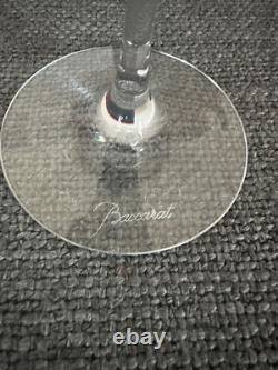 Baccarat Grand Bordeaux Glasses, Set of 2, New in Original Box