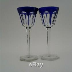 Baccarat Harcourt Crystal Wine Glasses Set of 12
