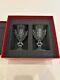 Baccarat Harcourt Etched Wine Glass Set By Marcel Wanders