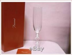 Baccarat MARCEL WANDERS NEW Clear Crystal Lead Wine Champagne Flute Glass