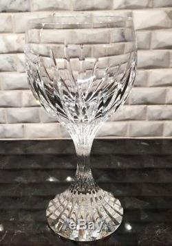 Baccarat Massena Crystal Red Wine Glass, Set Of 4 Excellent Condition