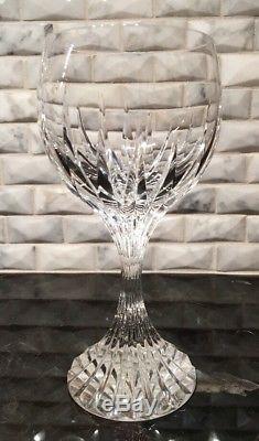 Baccarat Massena Crystal White Wine Glass, Set Of 6. Great Condition
