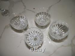 Baccarat Massena Crystal Wine Glasses Set Of Four 7 Tall
