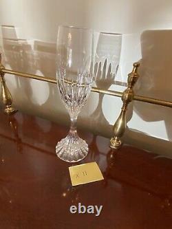 Baccarat Massena Water Wine Champagne Goblets 30 Pieces