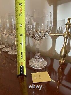 Baccarat Massena Water Wine Champagne Goblets 30 Pieces