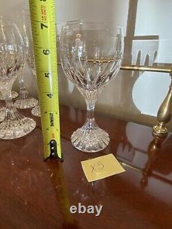 Baccarat Massena Water Wine Champagne Goblets 30 Pieces