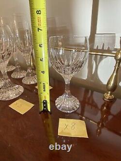 Baccarat Massena Water Wine Champagne Goblets 30 Pieces