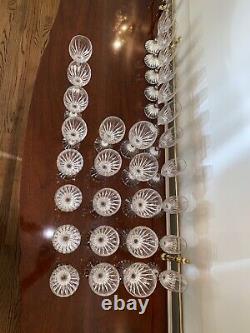 Baccarat Massena Water Wine Champagne Goblets 30 Pieces