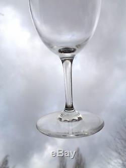 Baccarat Perfection 6 Wine Crystal Glasses Weingläser Verres A Vin Cristal Unis