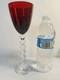 Baccarat Vega Fortissimo Red Crystal Wine Goblets Glasses 5 Available ALL MINT