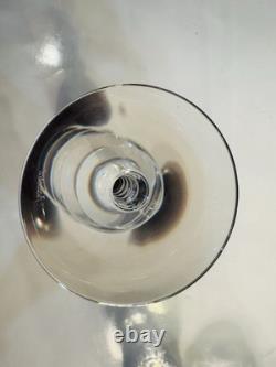 Baccarat Vega Fortissimo Red Crystal Wine Goblets Glasses 5 Available ALL MINT