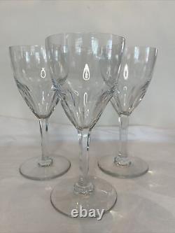 Baccarat Wine/ Water Glasses Genova Set of 3