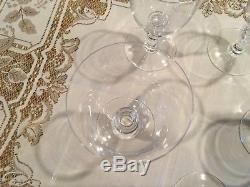 Baccarat crystal provence 5 wine glasses