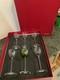 Baccarat crystal wine glasses set