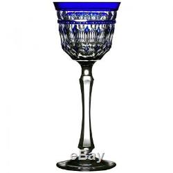 Barcleona Cobalt Blue Crystal Wine Glass by Varga (Set of 2)