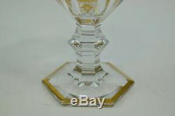 Beautiful Baccarat Harcourt Empire Crystal Claret Wine 5 1/4 Tall