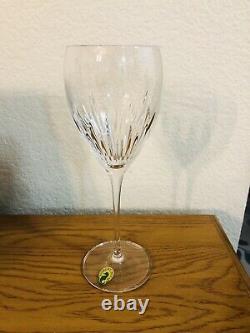 Beautiful Set Of 4 Waterford Crystal Southbridge 9 1/8 Wine Glasses New In Box