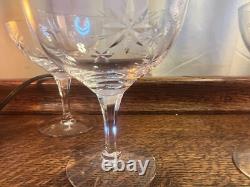 Beautiful set of 14 Fostoria Stardust Cordial & Liqour/Wine Crystal glasses