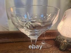 Beautiful set of 14 Fostoria Stardust Cordial & Liqour/Wine Crystal glasses